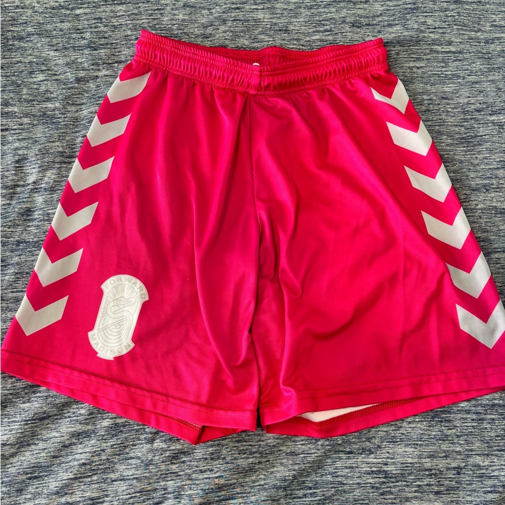 Pink soccer shorts - Forward Madison